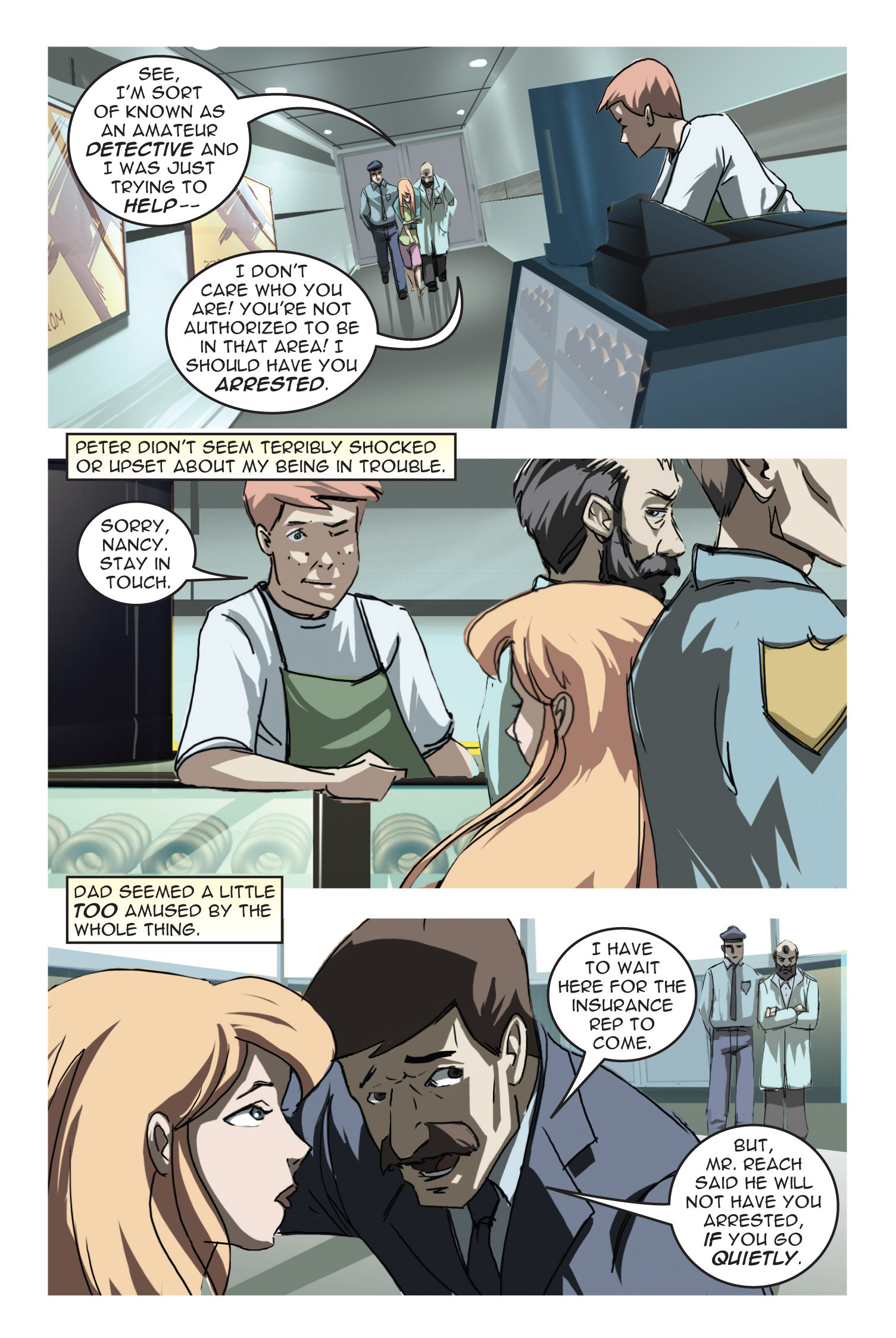 Read online Nancy Drew comic -  Issue #7 - 16