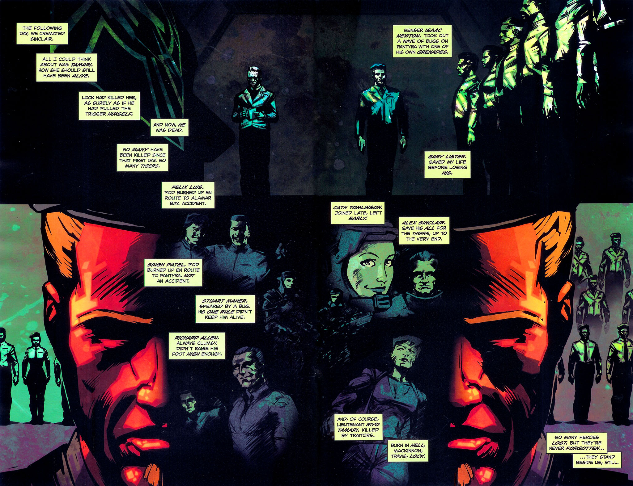 Read online Starship Troopers: Damaged Justice comic -  Issue #4 - 24