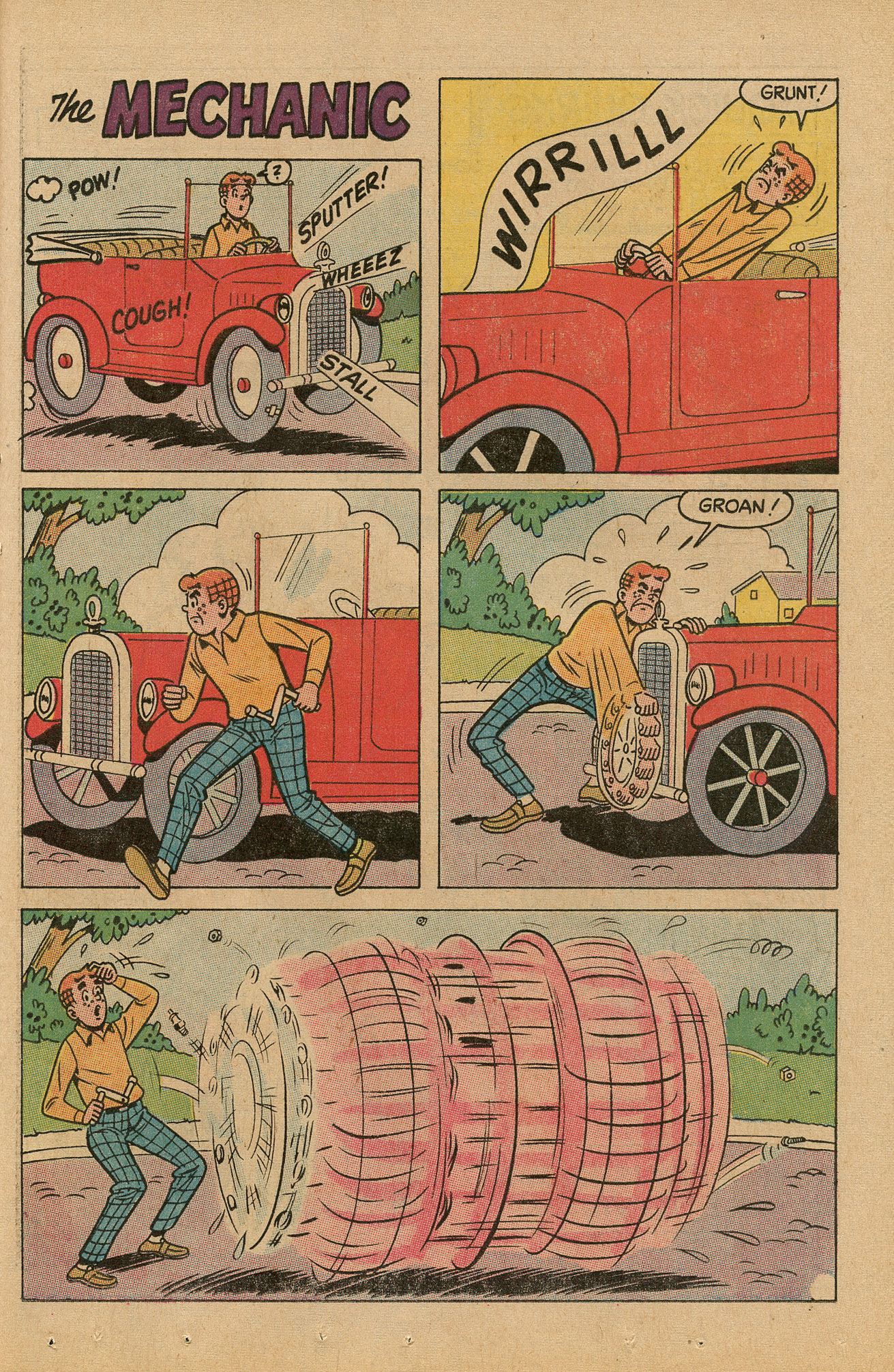 Read online Archie's TV Laugh-Out comic -  Issue #1 - 37