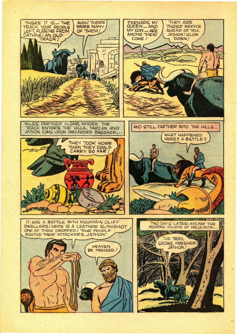 Read online Tarzan (1948) comic -  Issue #103 - 6