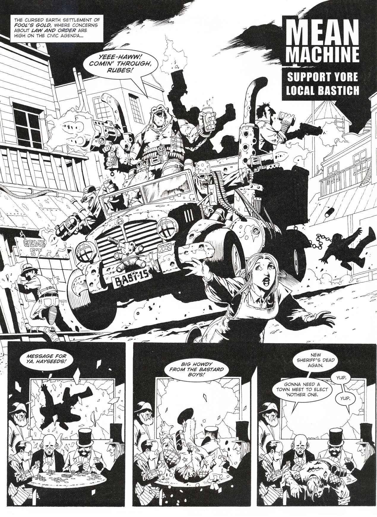 Read online Judge Dredd Megazine (vol. 3) comic -  Issue #75 - 15