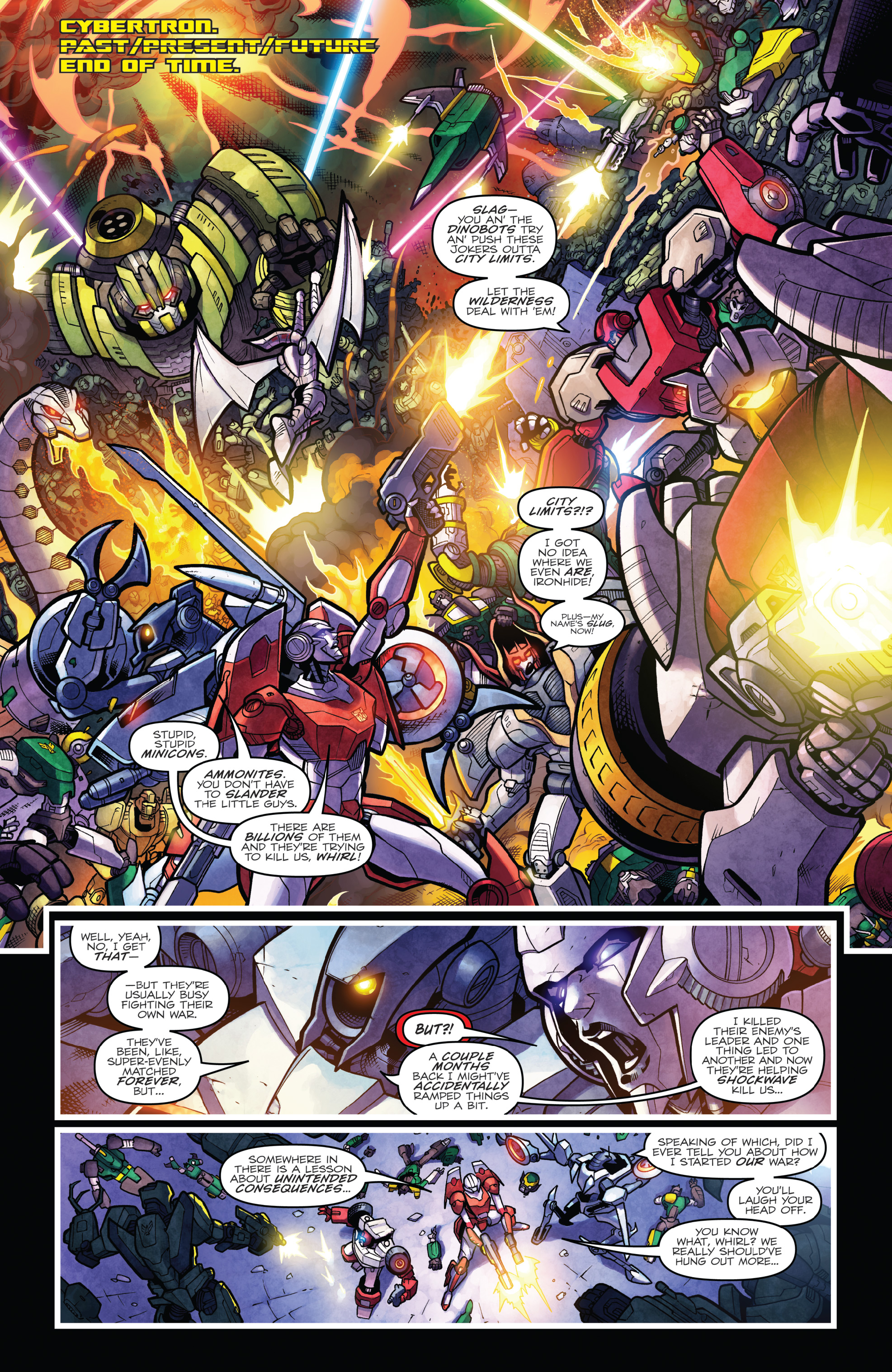 Read online The Transformers: Dark Cybertron Finale comic -  Issue # Full - 126