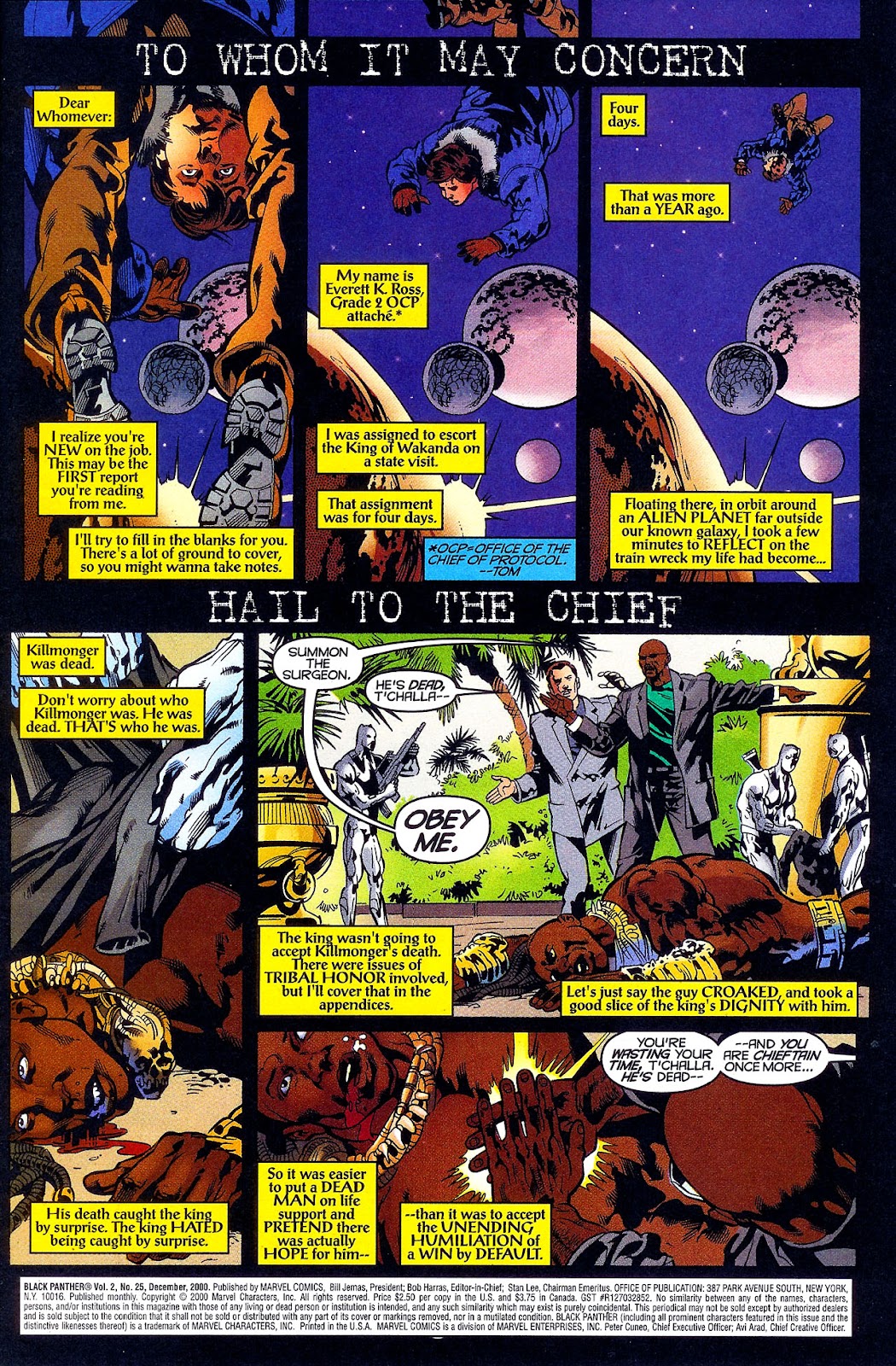 Black Panther (1998) issue 25 - Page 2