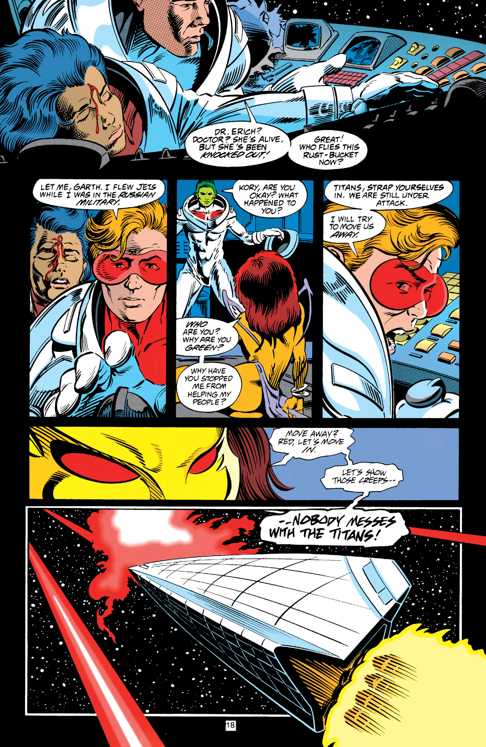 Read online The New Titans (1988) comic -  Issue #111 - 19