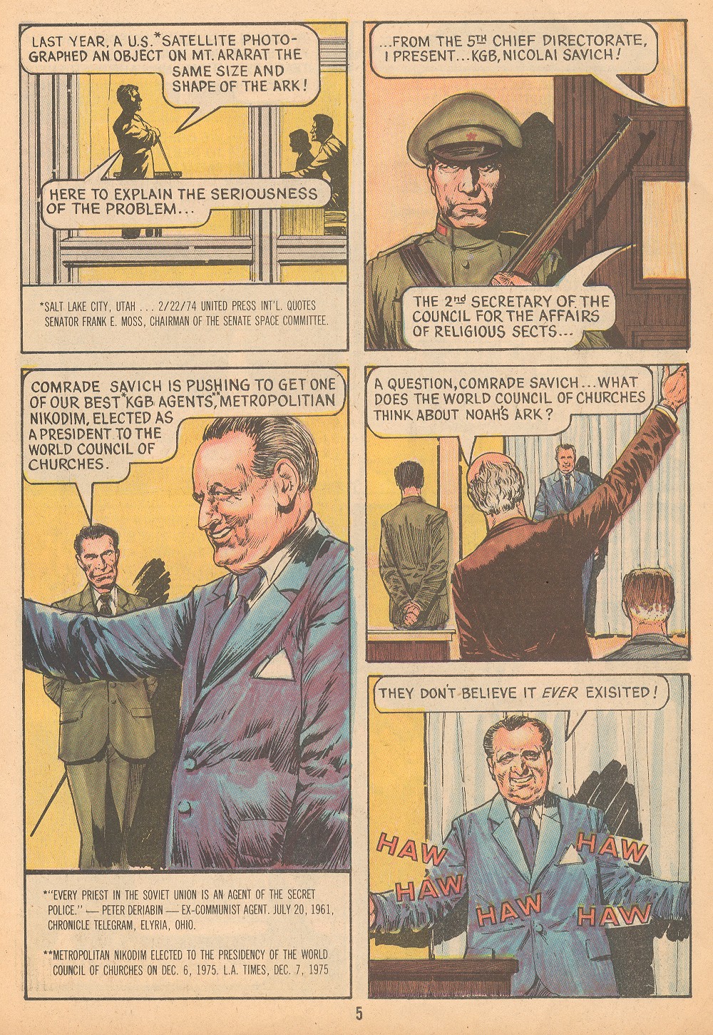 Read online The Crusaders (1974) comic -  Issue #7 - 7