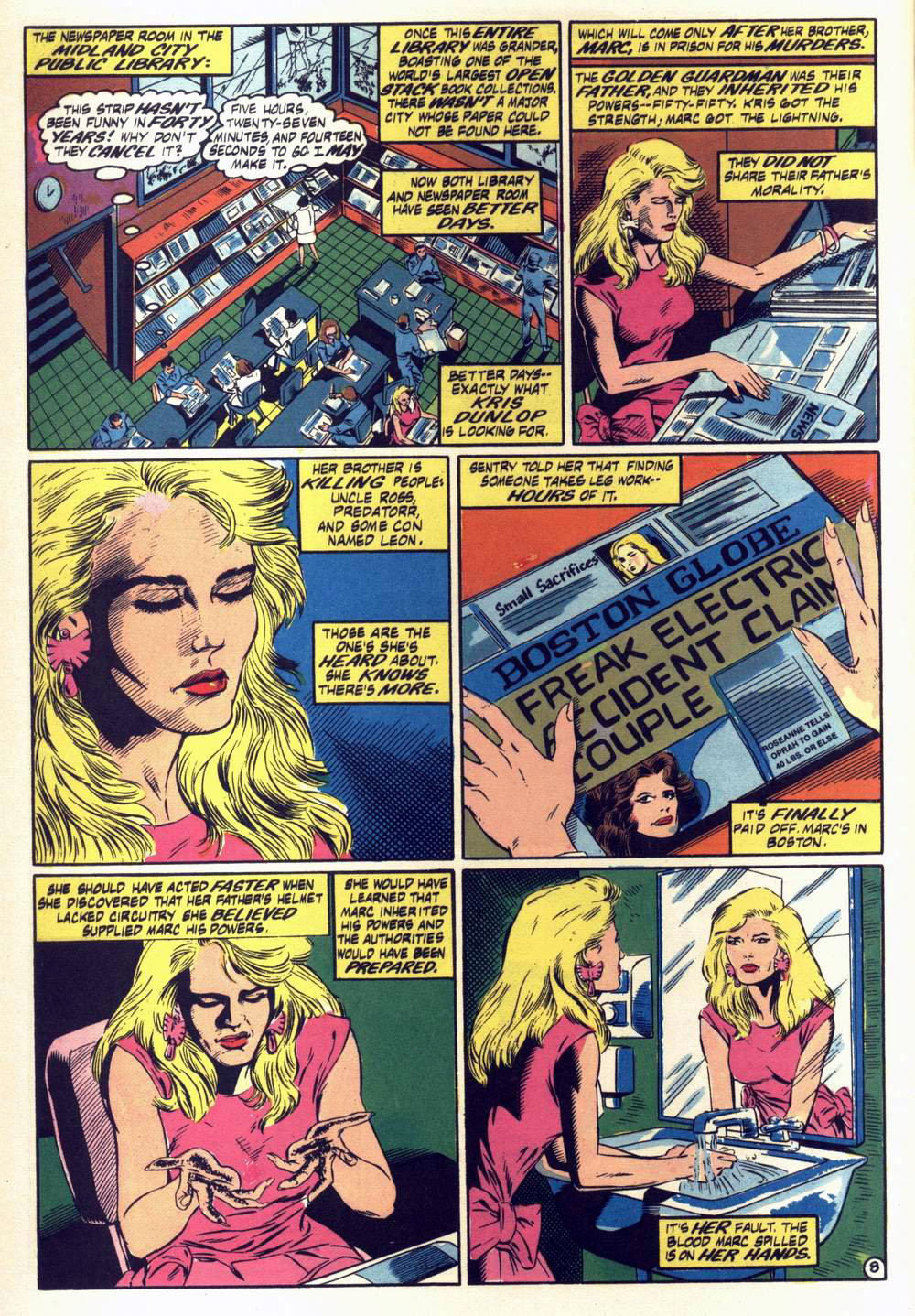 Read online Hero Alliance (1989) comic -  Issue #6 - 10