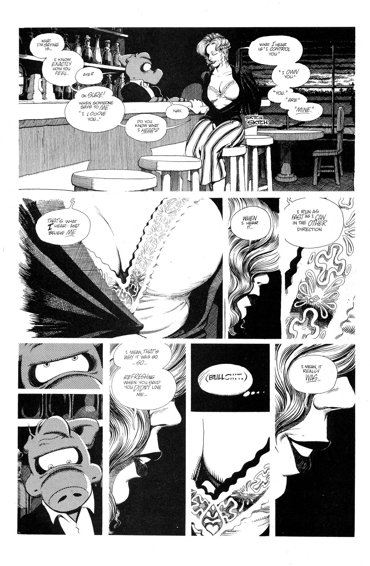 Read online Cerebus comic -  Issue #216 - 16