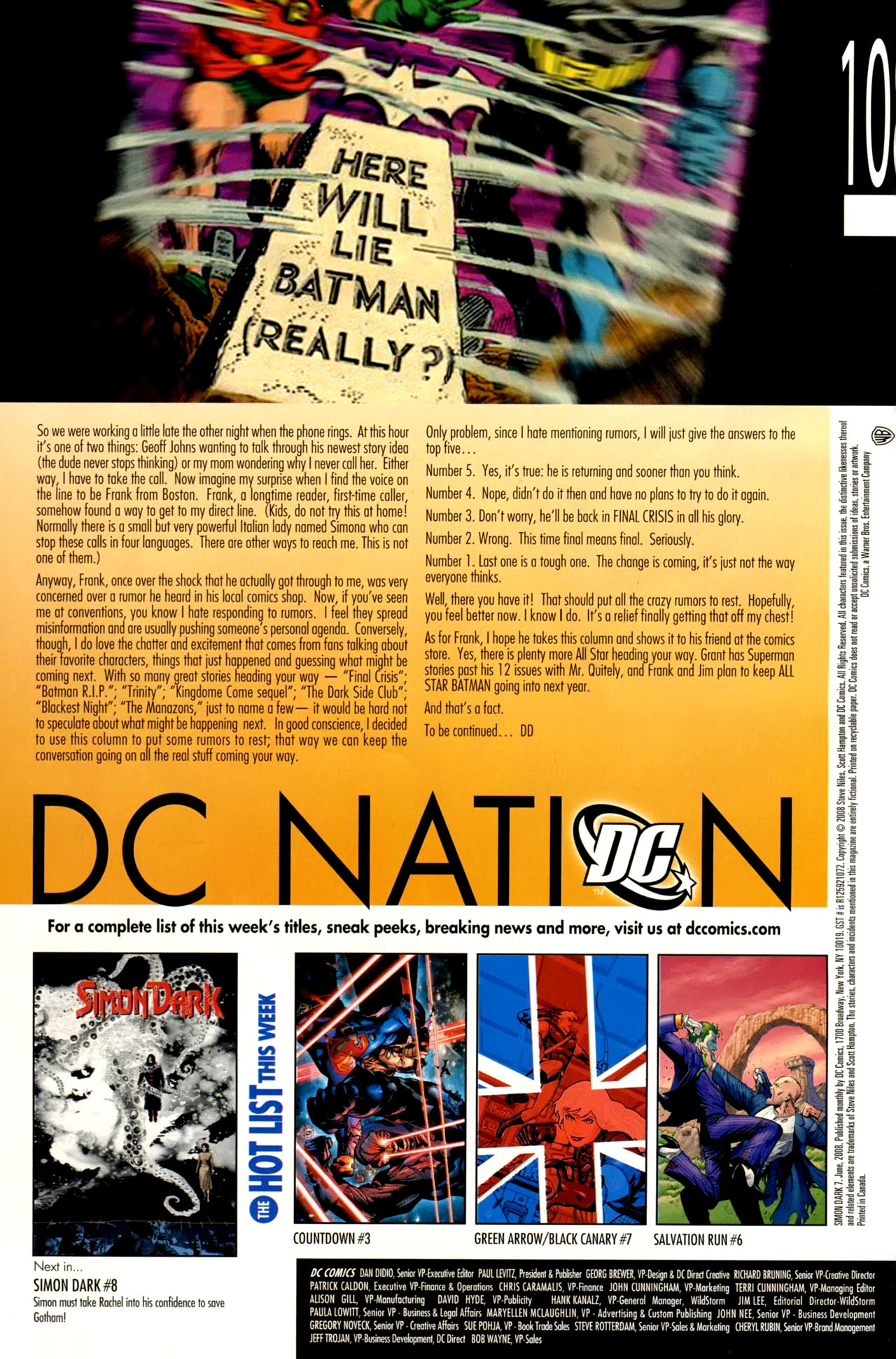 Read online Simon Dark comic -  Issue #7 - 24