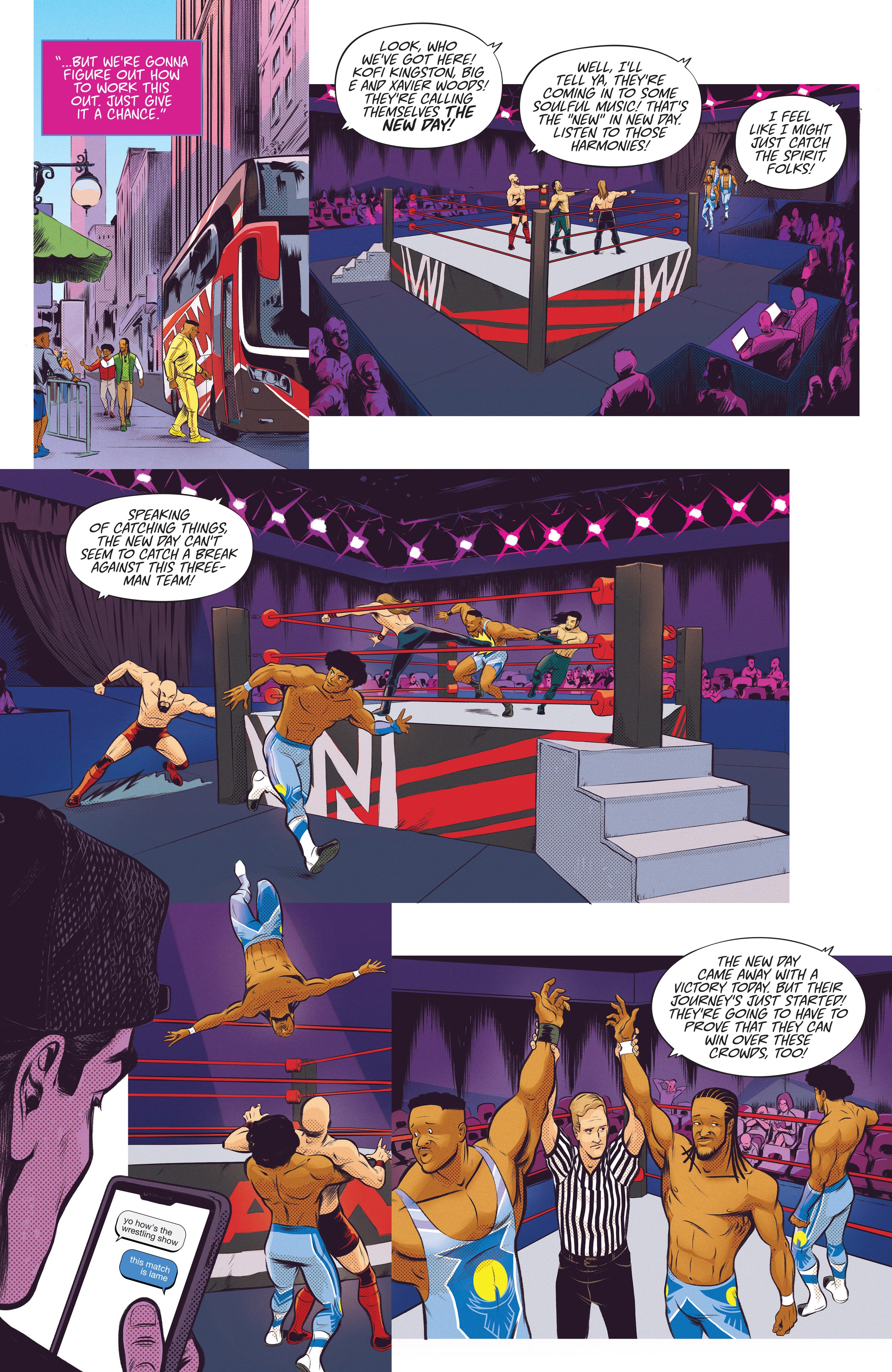 Read online WWE The New Day: Power of Positivity comic -  Issue #2 - 6