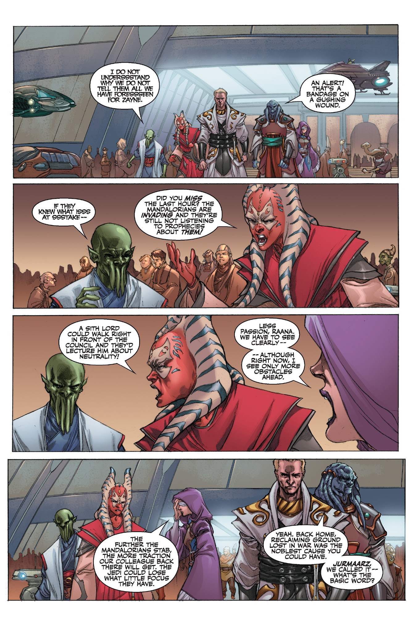 Read online Star Wars Legends: The Old Republic - Epic Collection comic -  Issue # TPB 1 (Part 3) - 13