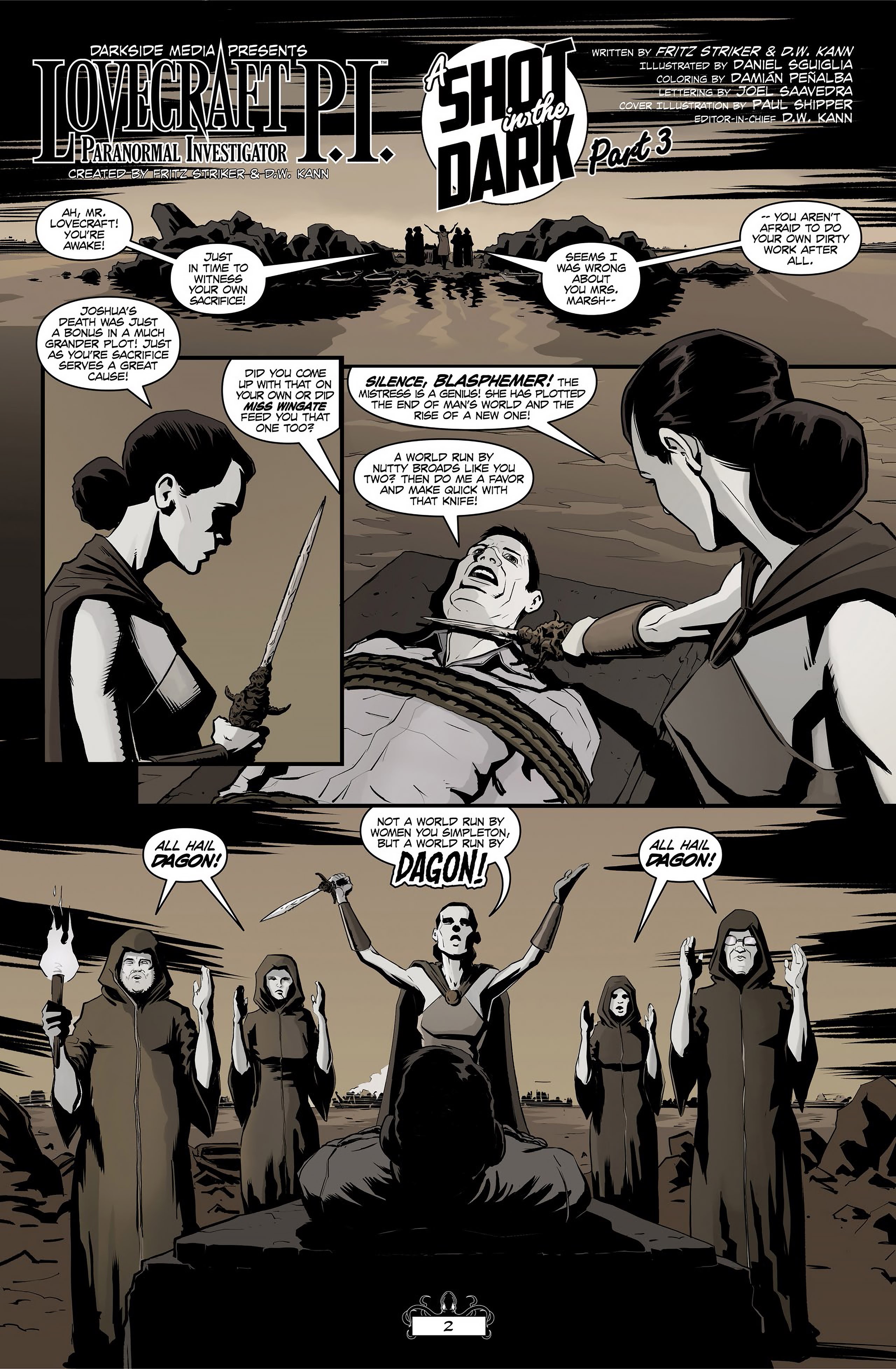Read online Lovecraft P.I. - A Shot in the Dark comic -  Issue # TPB - 56