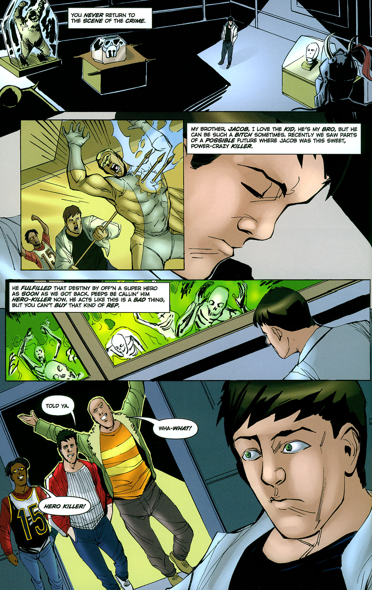 Read online Necessary Evil comic -  Issue #5 - 8