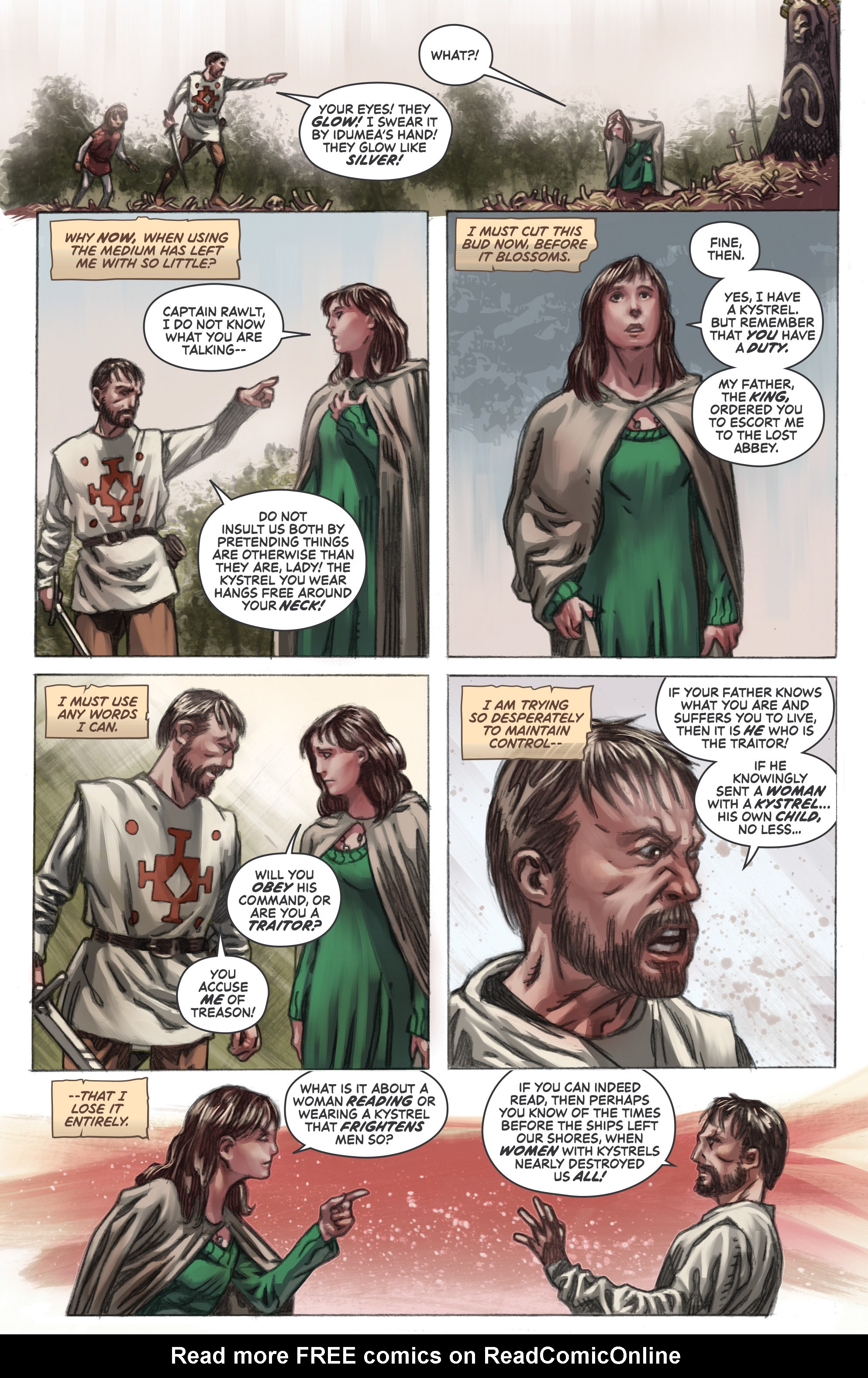 Read online Muirwood: The Lost Abbey comic -  Issue #3 - 15