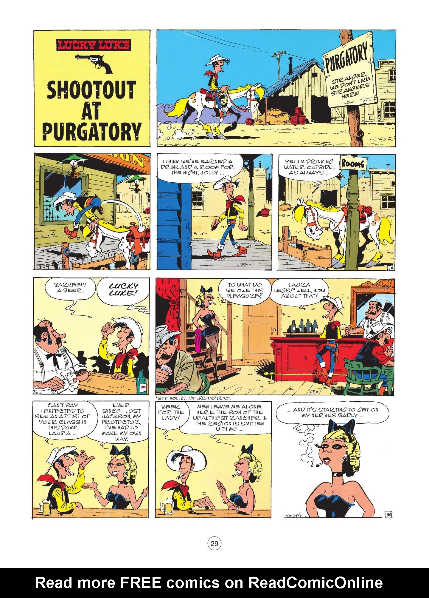 Read online A Lucky Luke Adventure comic -  Issue #81 - 31