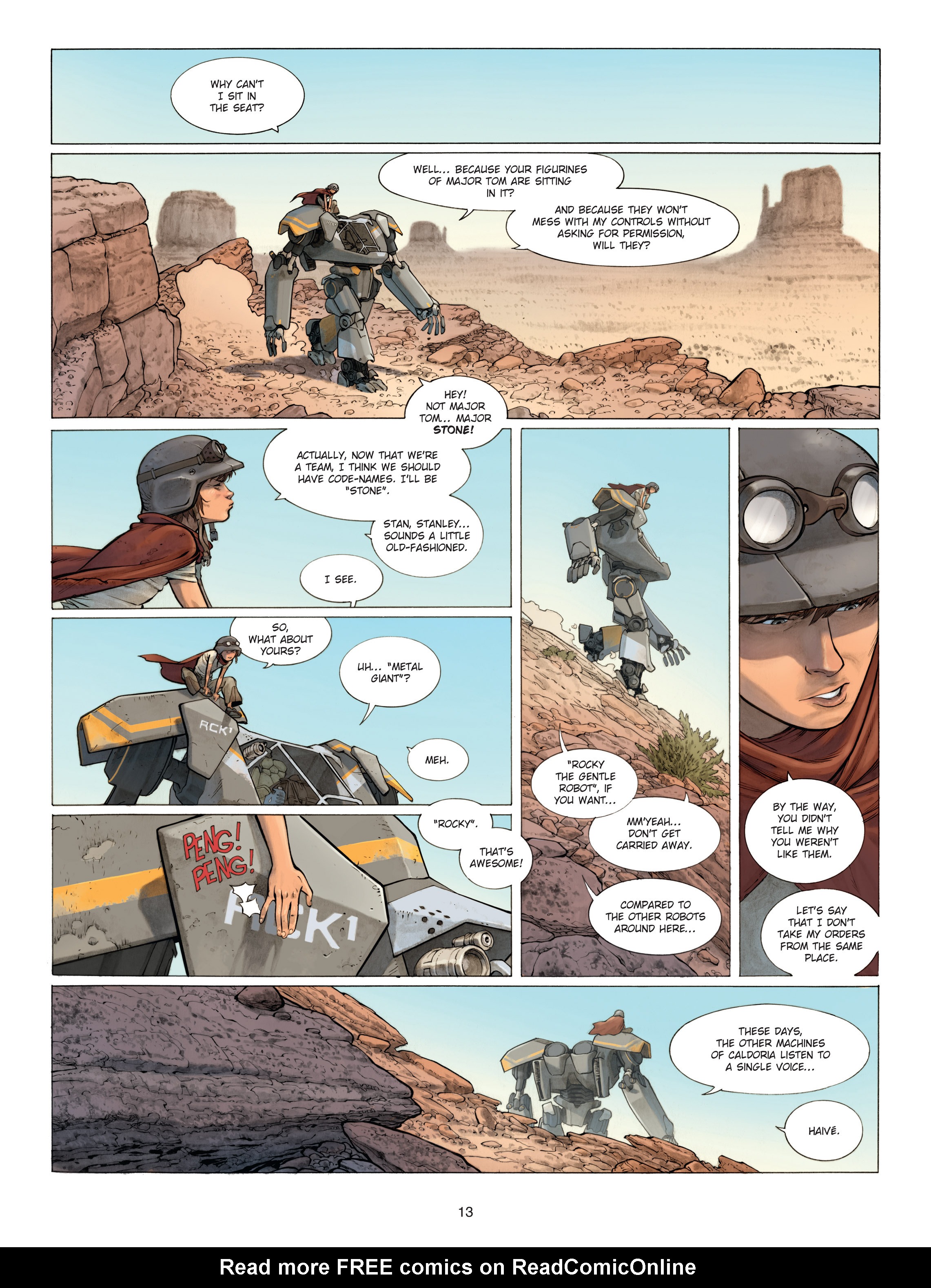Read online Rock & Stone comic -  Issue #1 - 13