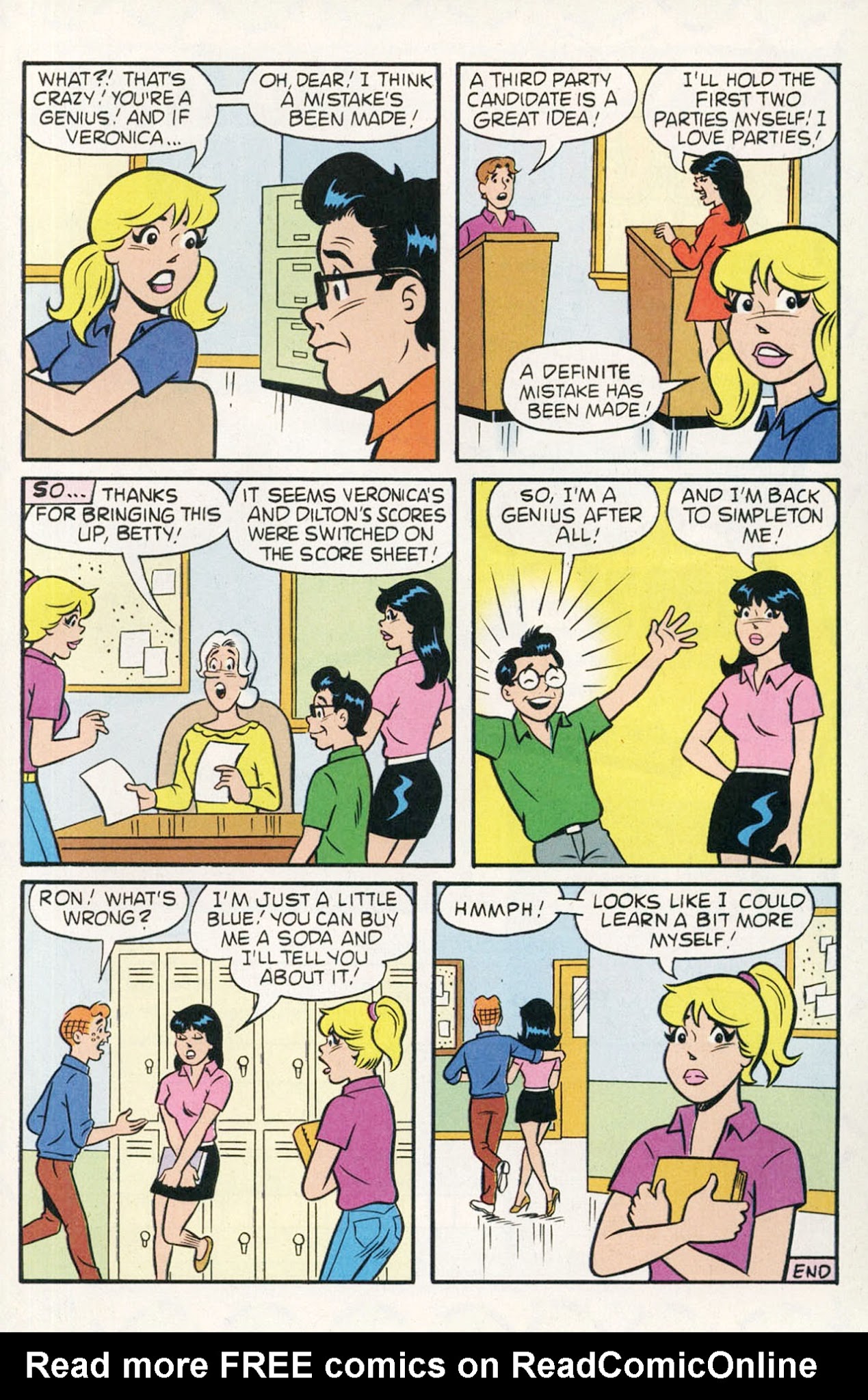 Read online Betty & Veronica Spectacular comic -  Issue #38 - 33