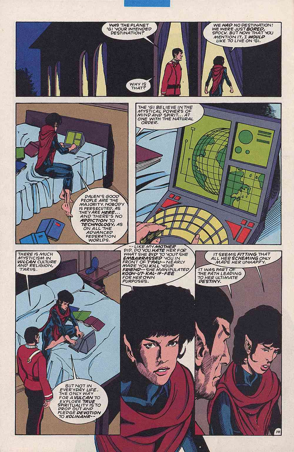 Read online Star Trek (1989) comic -  Issue #67 - 18