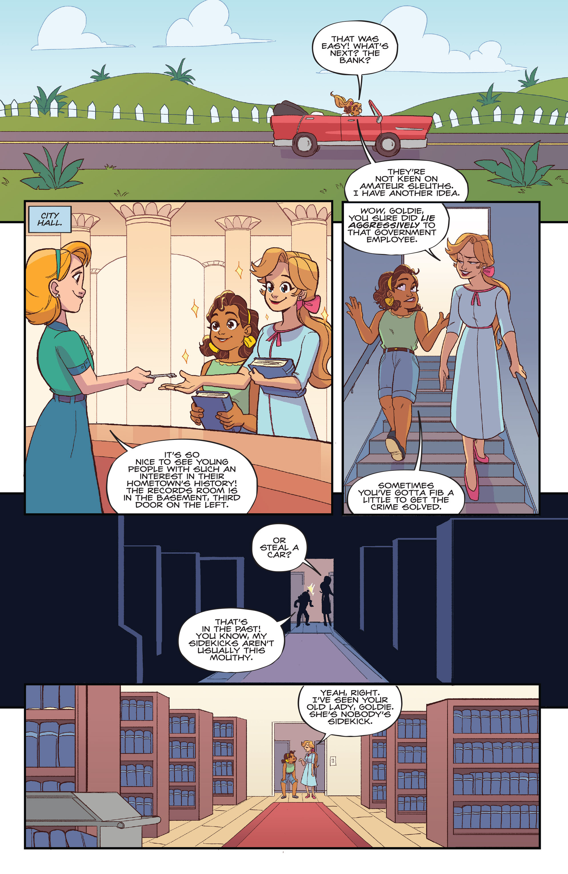 Read online Goldie Vance comic -  Issue #11 - 14