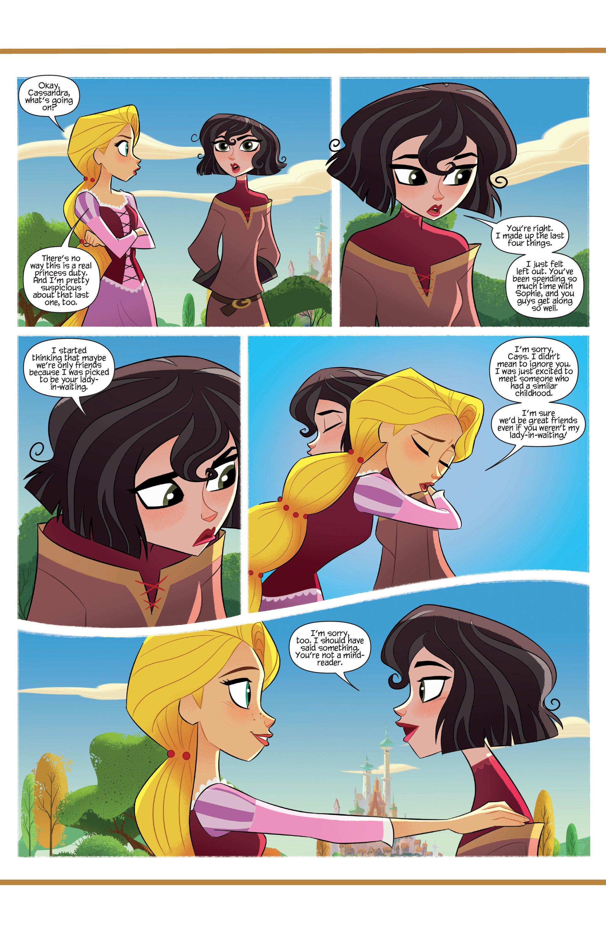 Read online Tangled: The Series: Hair It Is comic -  Issue # Full - 9
