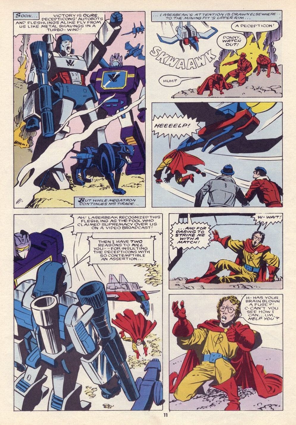 Read online The Transformers (UK) comic -  Issue #56 - 10