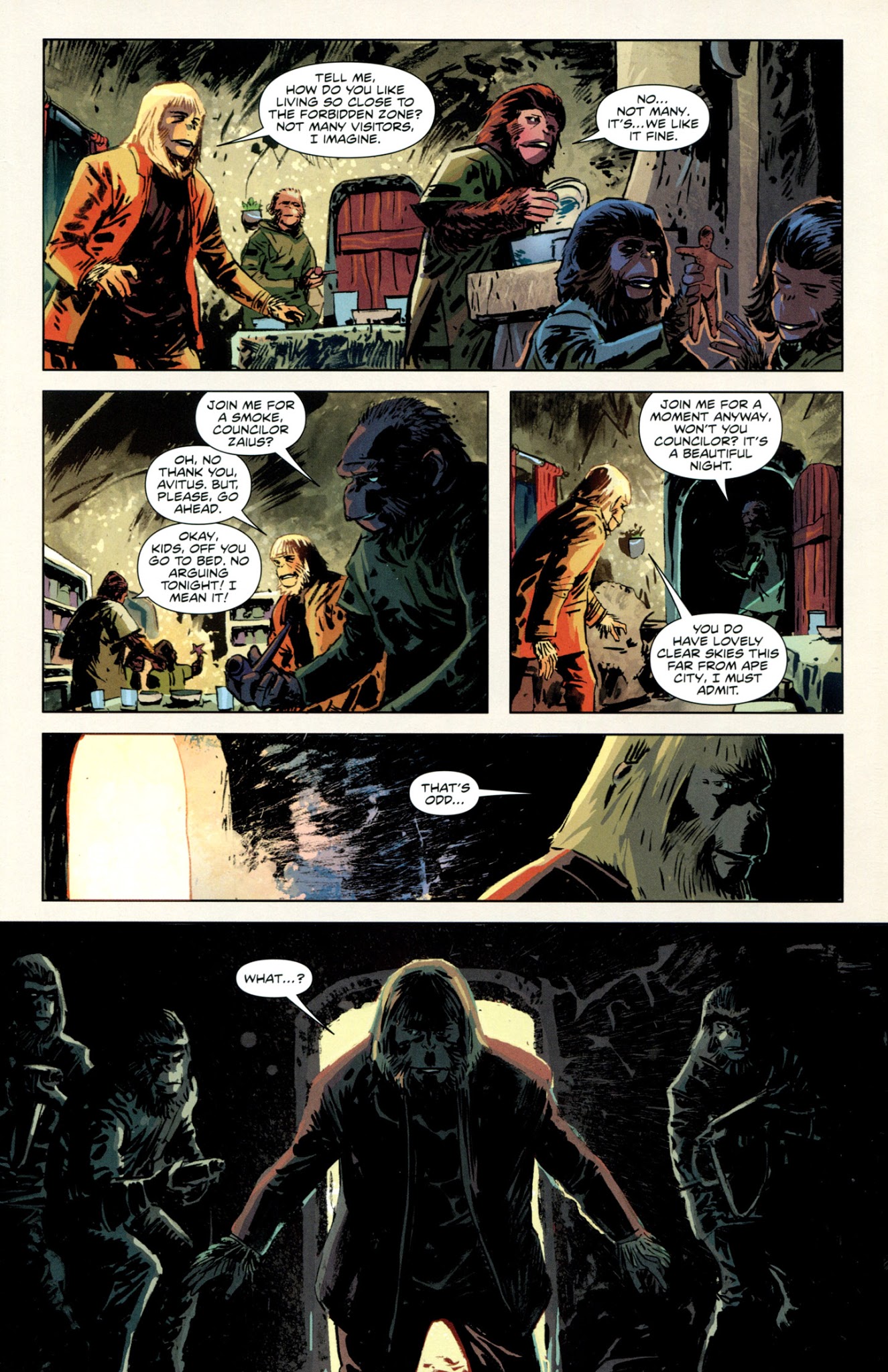 Read online Betrayal of the Planet of the Apes comic -  Issue #3 - 18