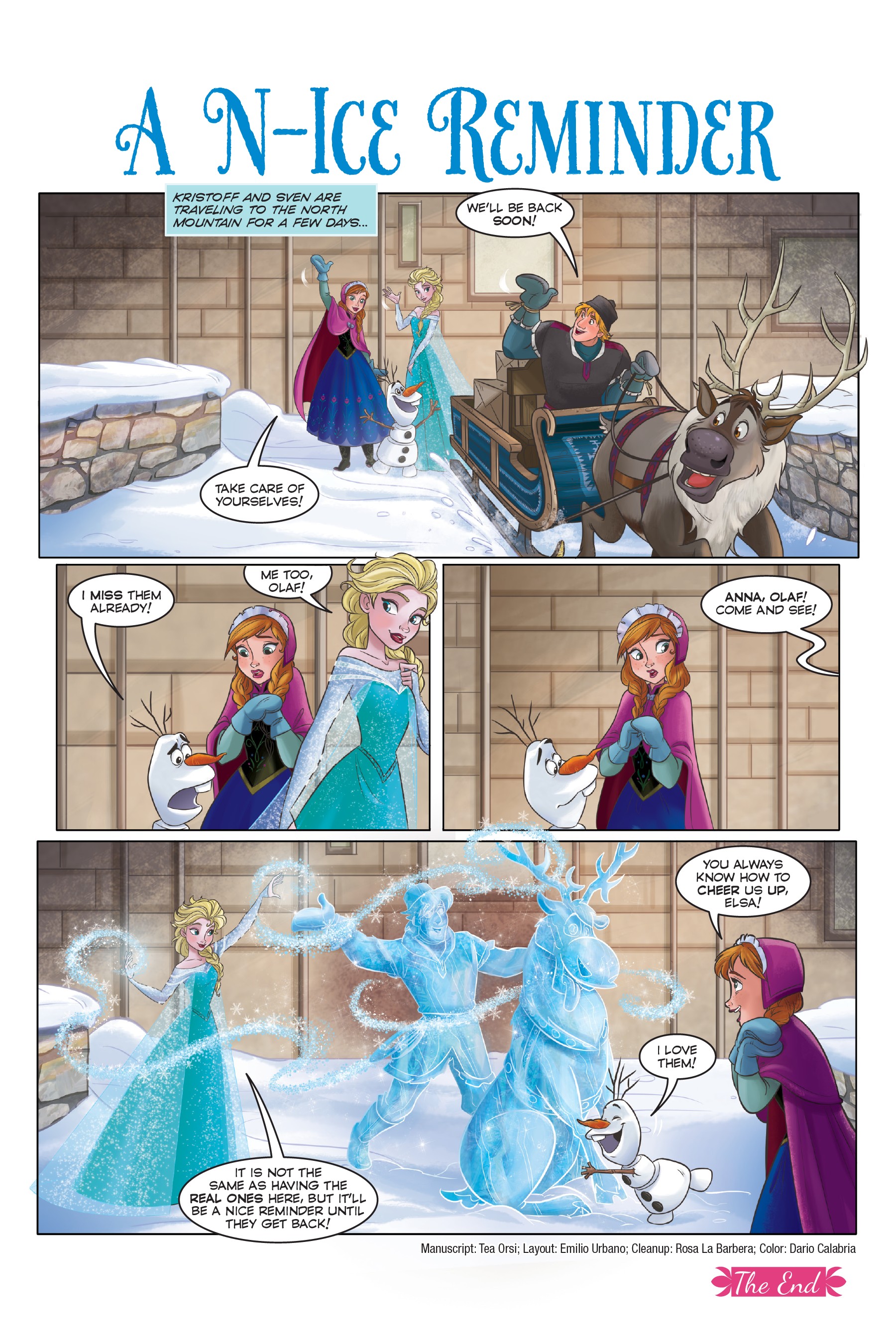 Read online Frozen Adventures: Flurries of Fun comic -  Issue # TPB (Part 2) - 33