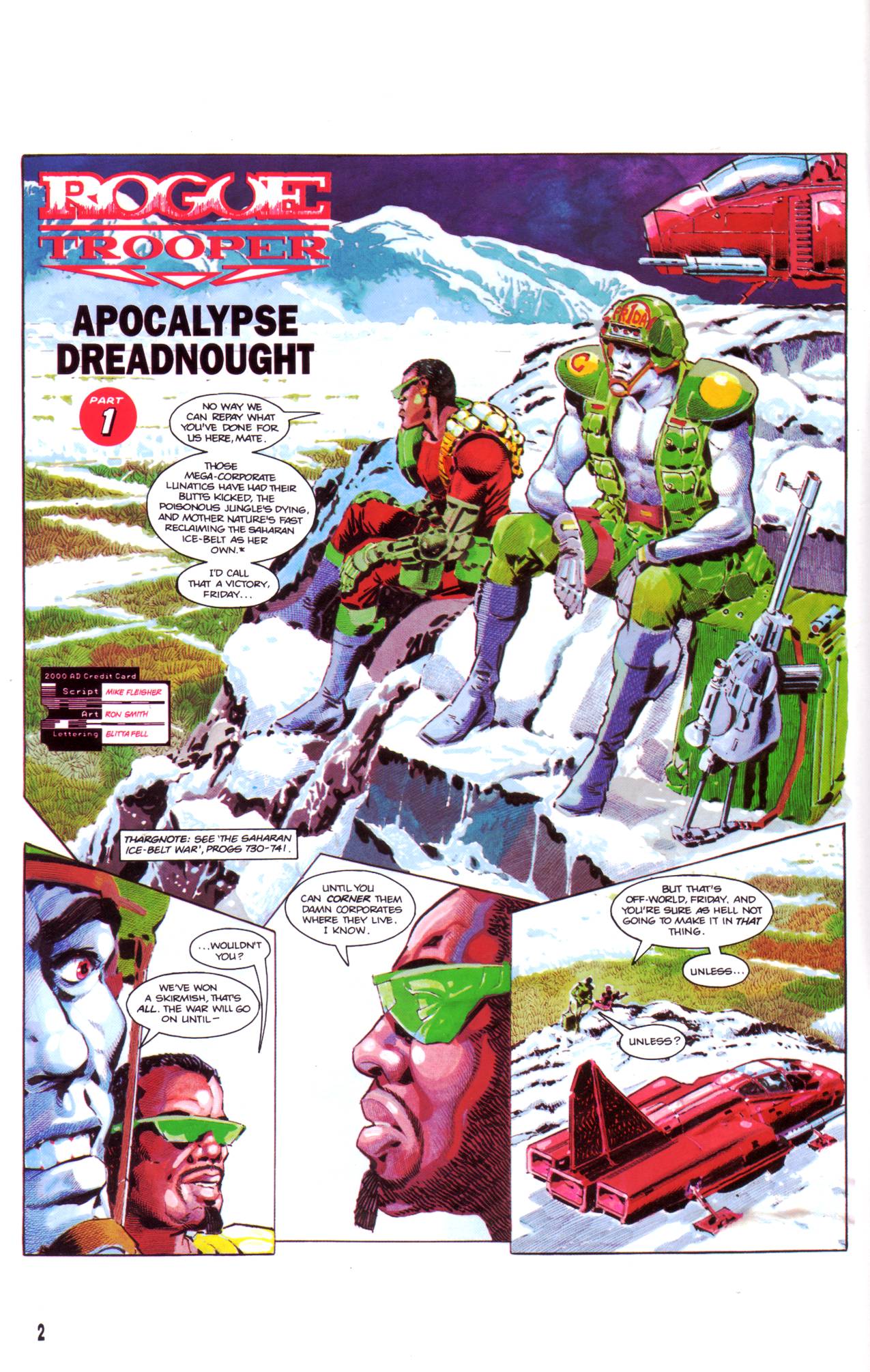 Read online Rogue Trooper:  The Final Warrior comic -  Issue #7 - 3