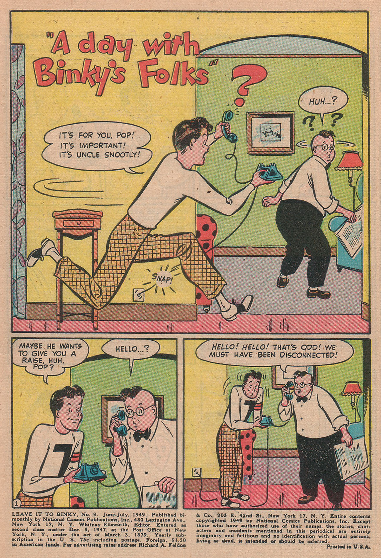 Read online Leave it to Binky comic -  Issue #9 - 3