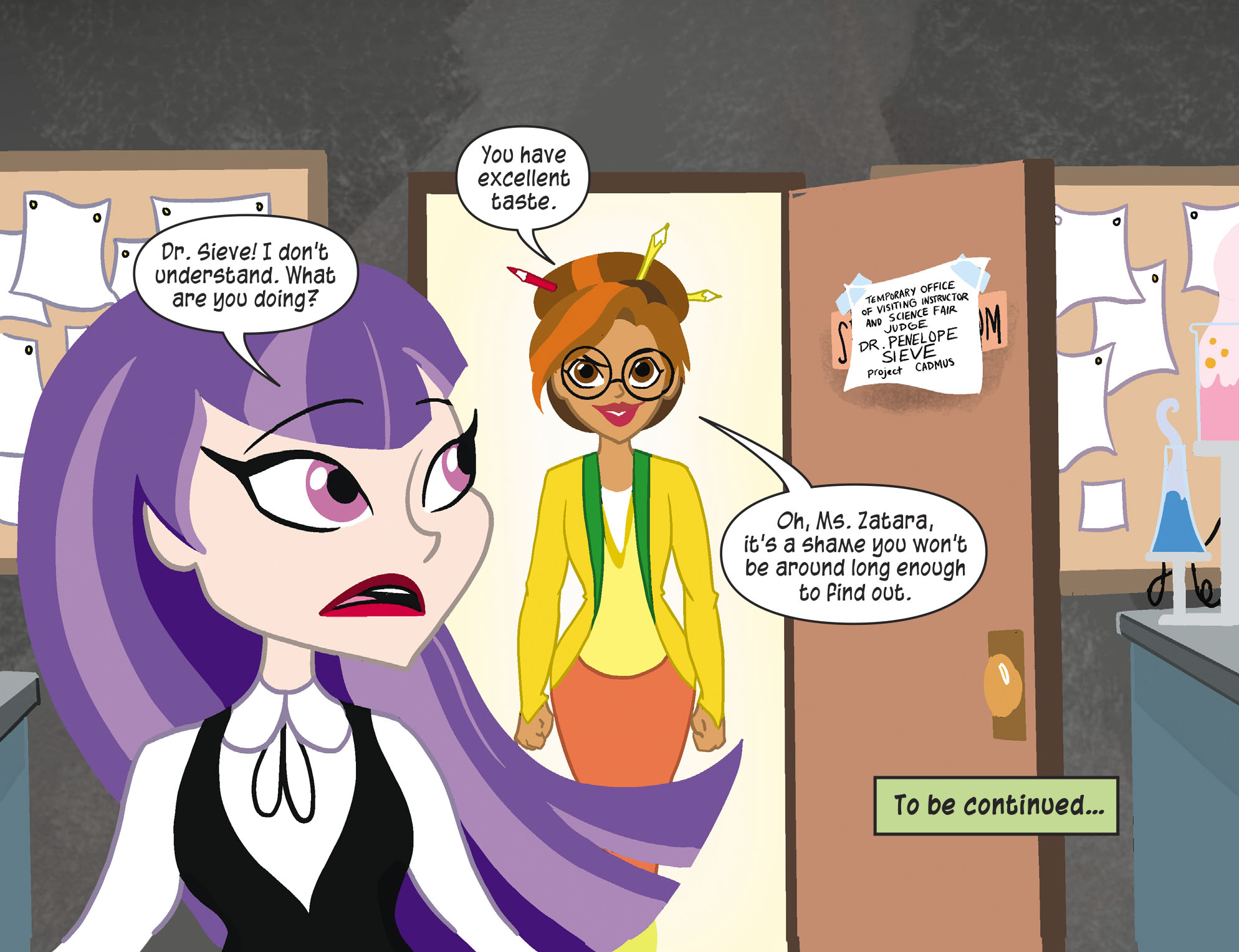 Read online DC Super Hero Girls: Weird Science comic -  Issue #12 - 23