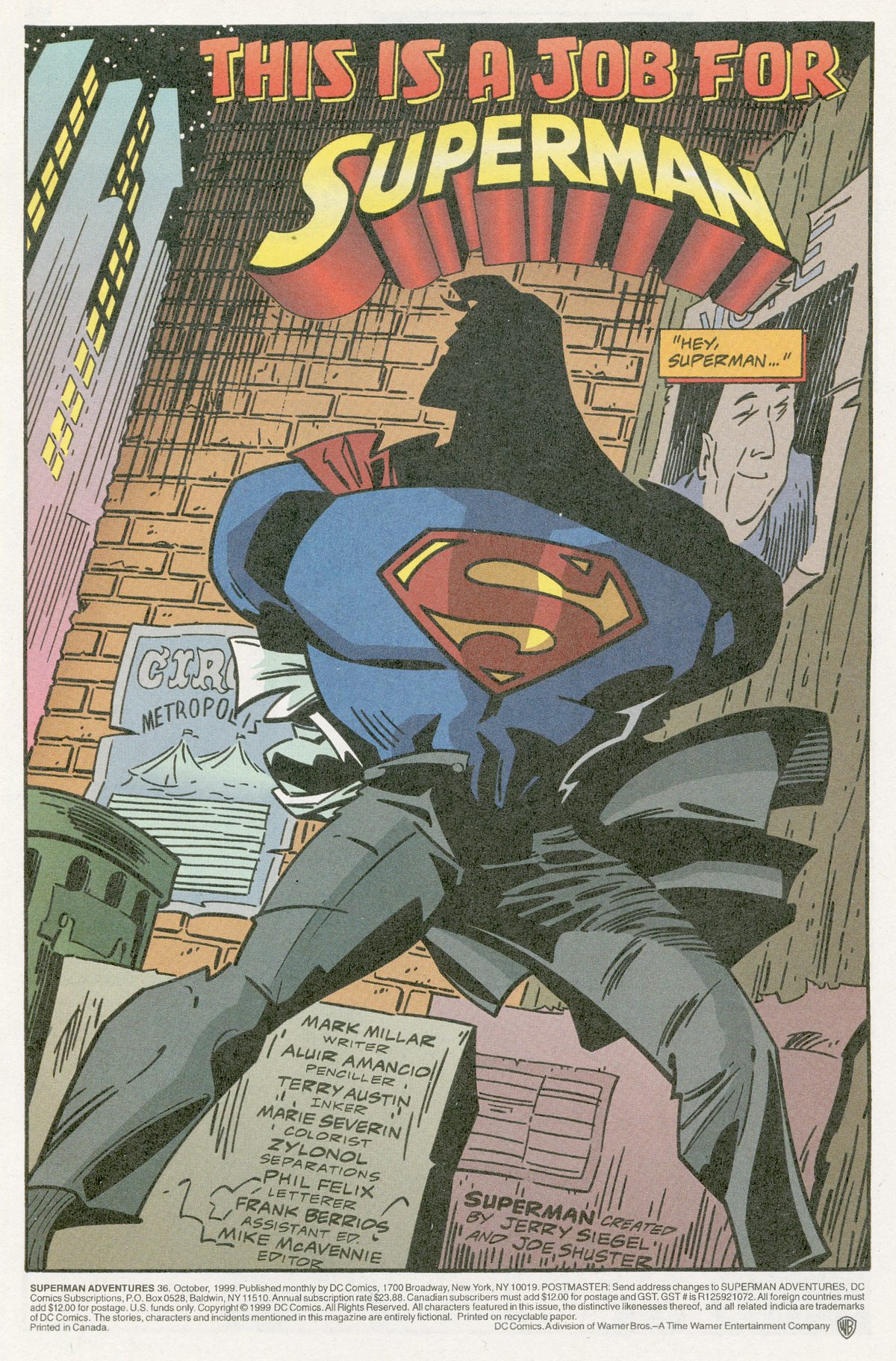 Superman Adventures Issue #36 #39 - English 2