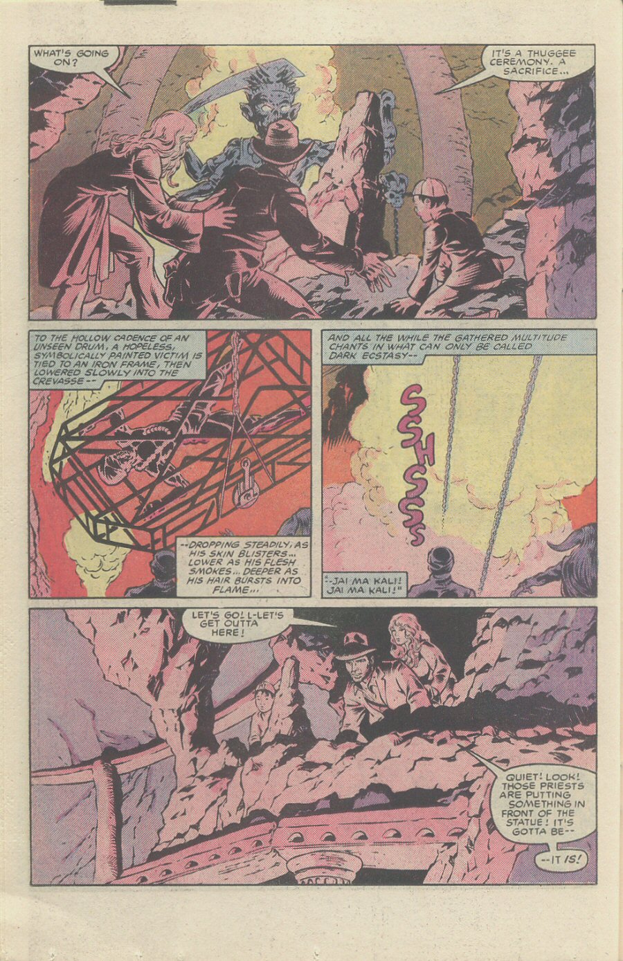 Read online Indiana Jones and the Temple of Doom comic -  Issue #2 - 22