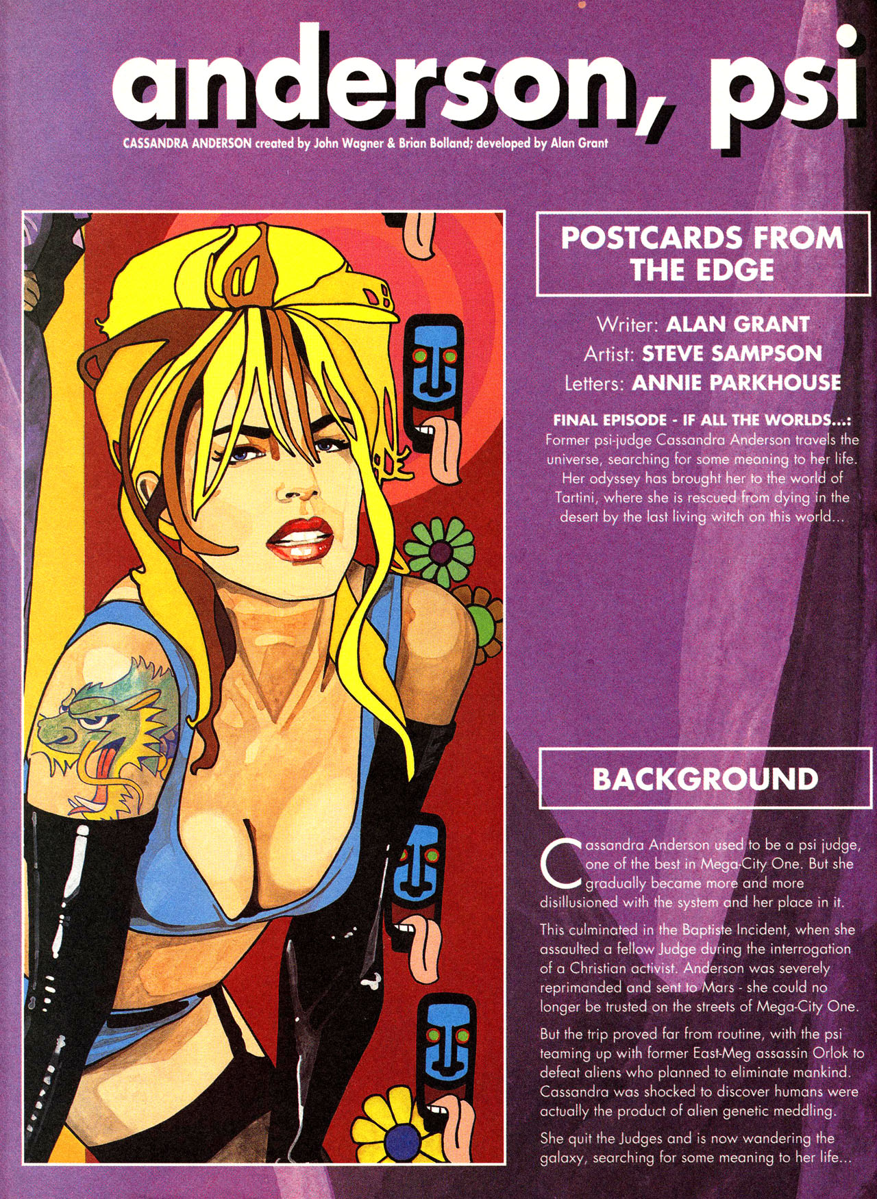 Read online Judge Dredd: The Megazine (vol. 2) comic -  Issue #60 - 42
