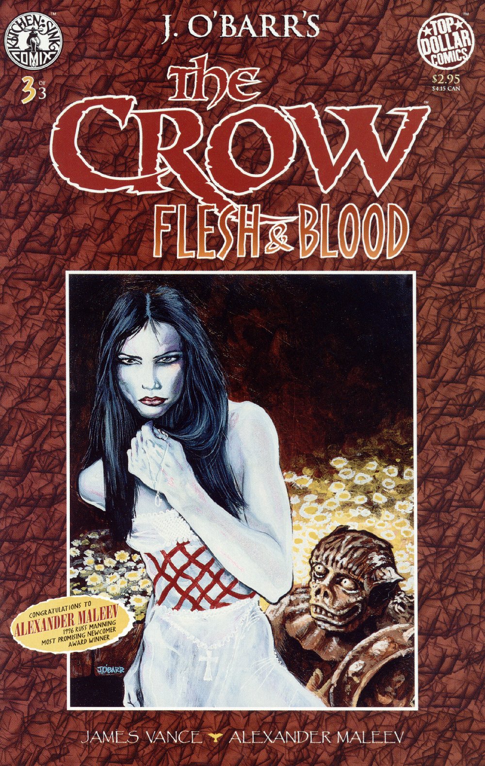 Read online The Crow: Flesh and Blood comic -  Issue #3 - 1