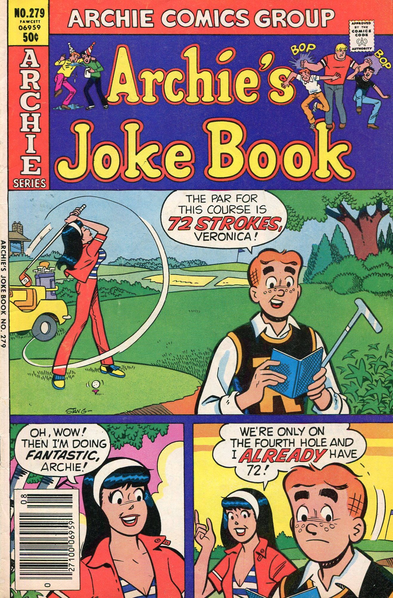 Read online Archie's Joke Book Magazine comic -  Issue #279 - 1