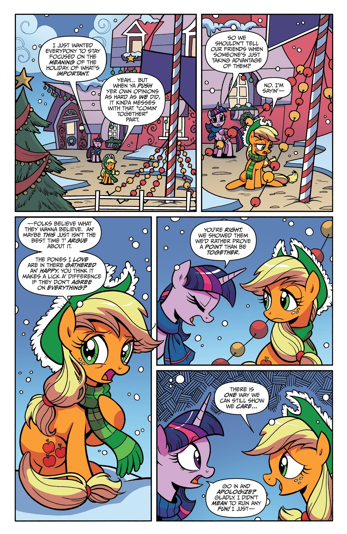 Read online My Little Pony: Friendship is Magic comic -  Issue # _Holiday Special 2017 - 23