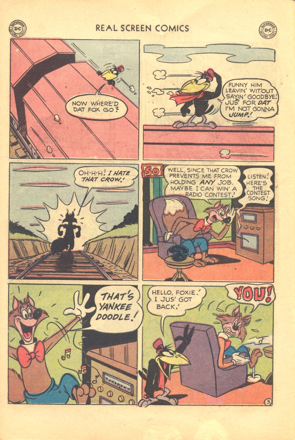 Read online Real Screen Comics comic -  Issue #40 - 14