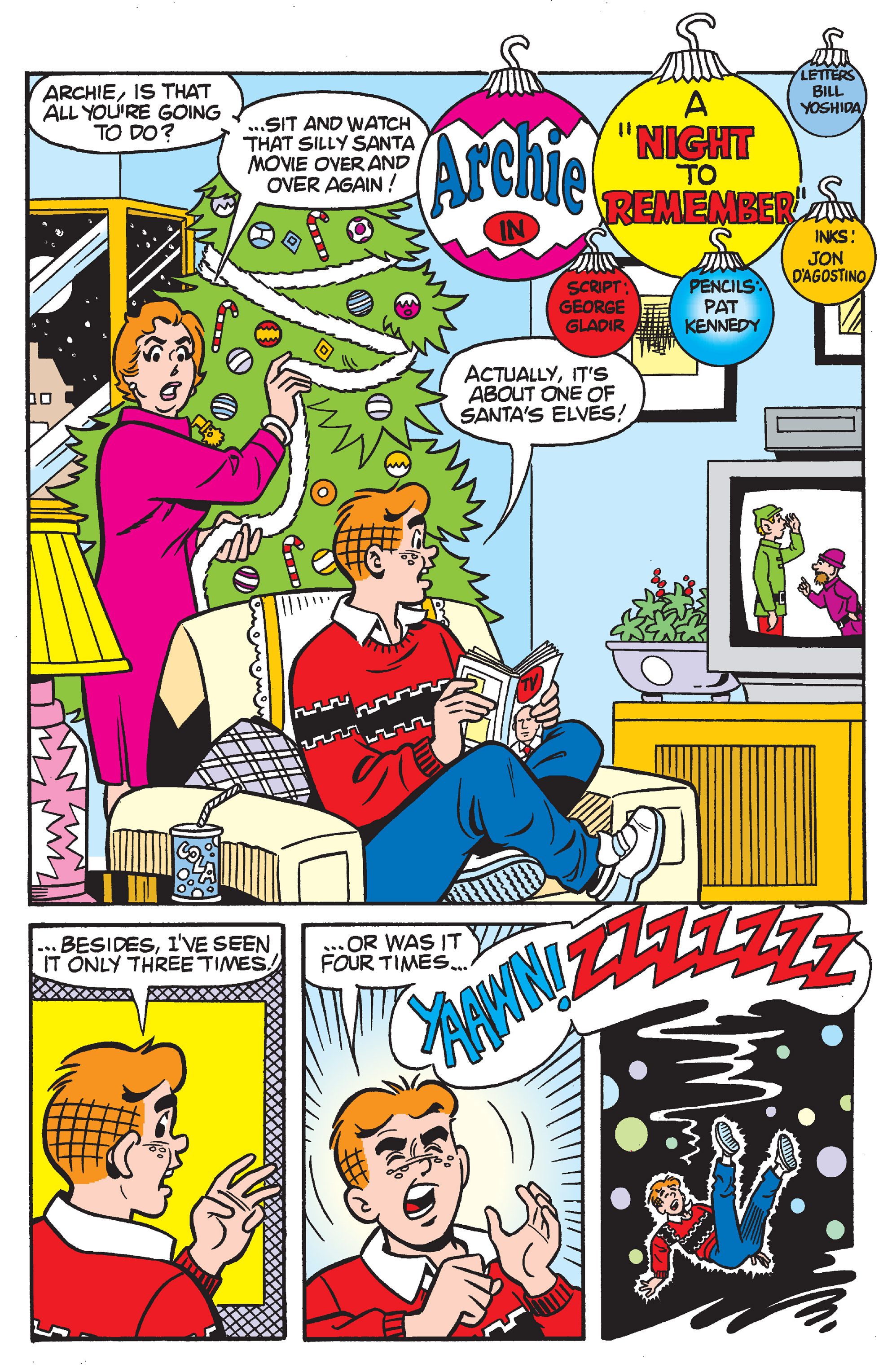 Read online Archie Meets Santa comic -  Issue # TPB - 76