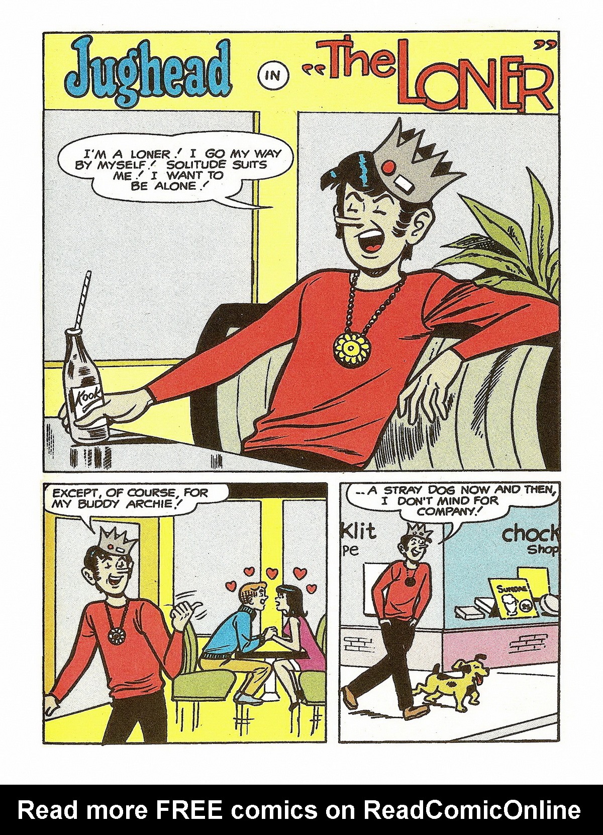 Read online Jughead's Double Digest Magazine comic -  Issue #69 - 74