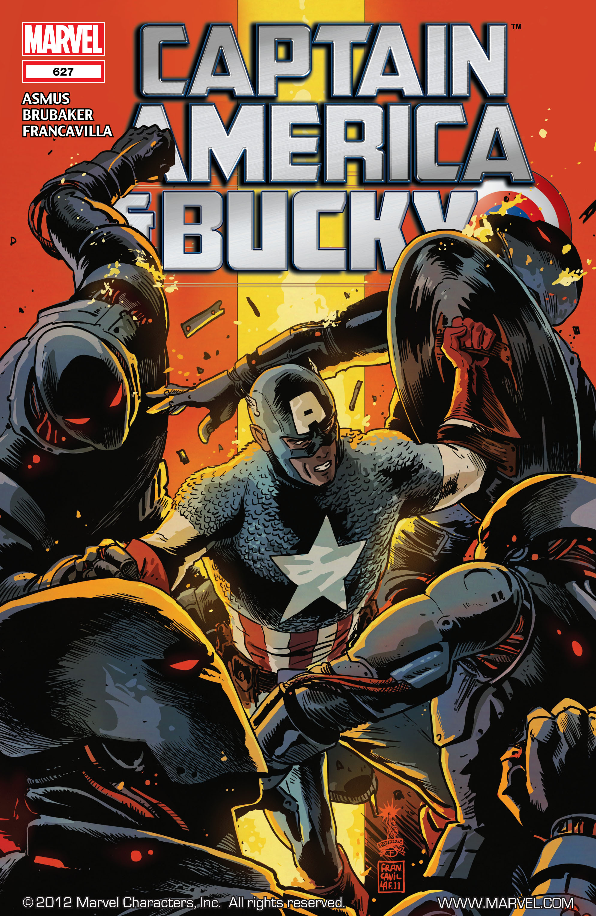 Read online Captain America And Bucky comic -  Issue #627 - 1