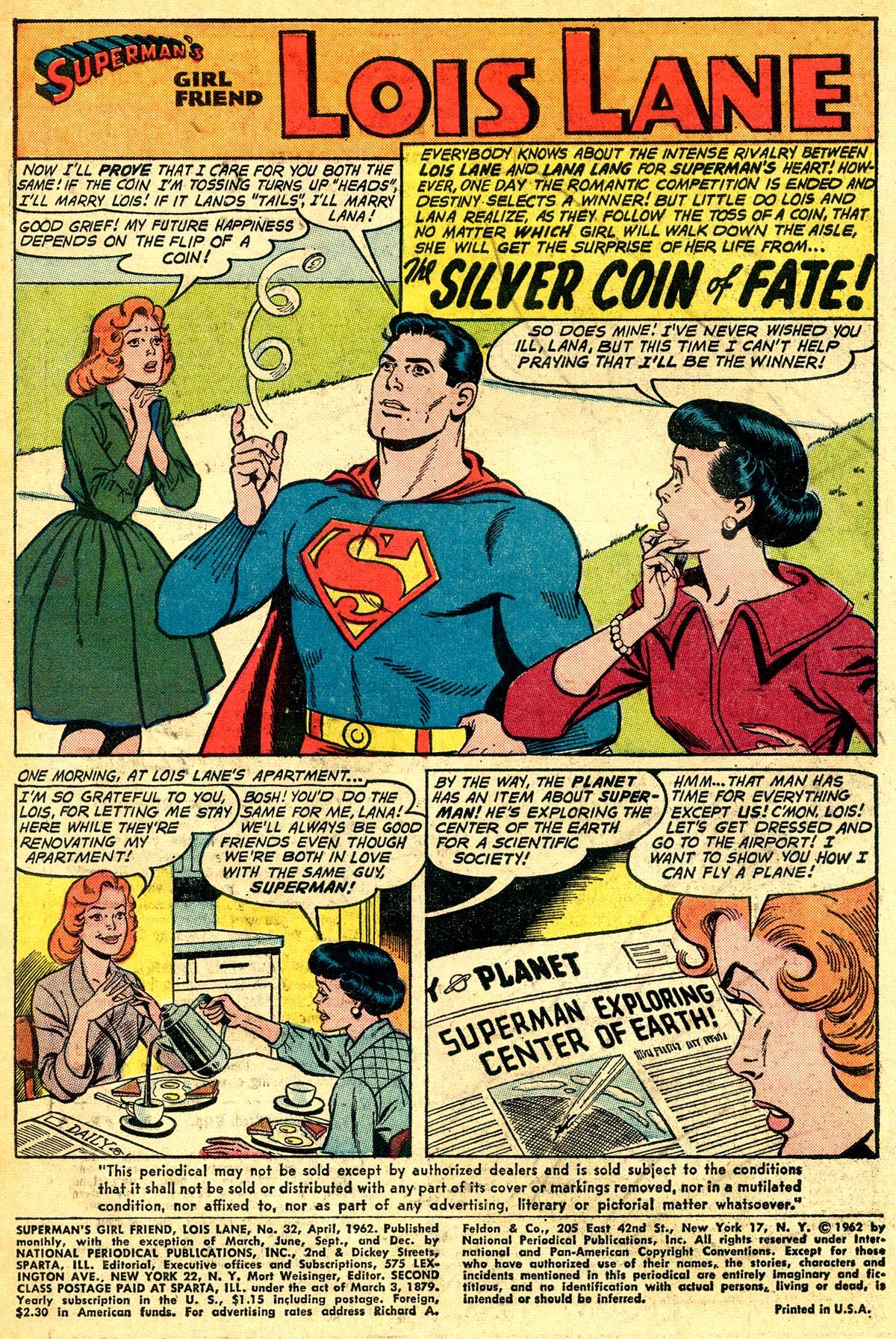 Read online Superman's Girl Friend, Lois Lane comic -  Issue #32 - 3