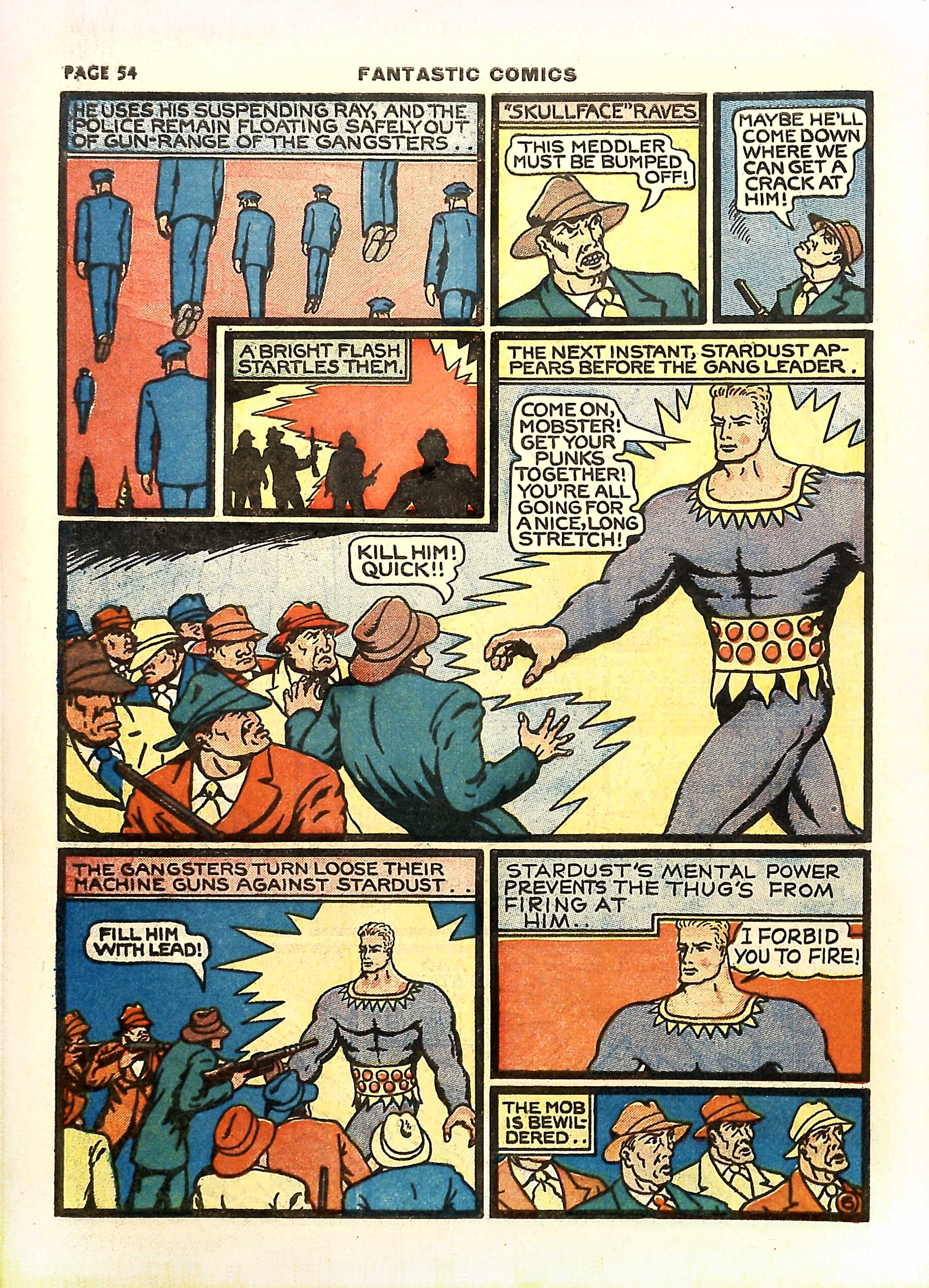 Read online Fantastic Comics comic -  Issue #11 - 57