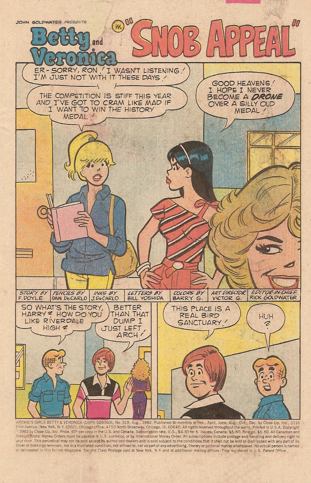Archie's Girls Betty and Veronica issue 319 - Page 3