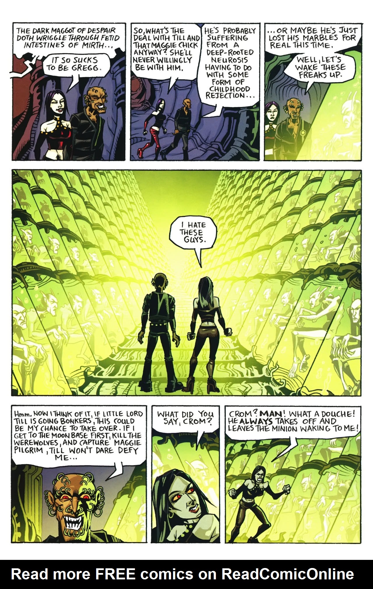 Read online Werewolves on the Moon: Versus Vampires comic -  Issue #1 - 20