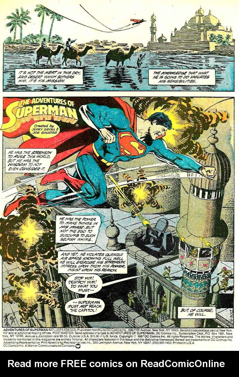 Read online Adventures of Superman (1987) comic -  Issue #427 - 2