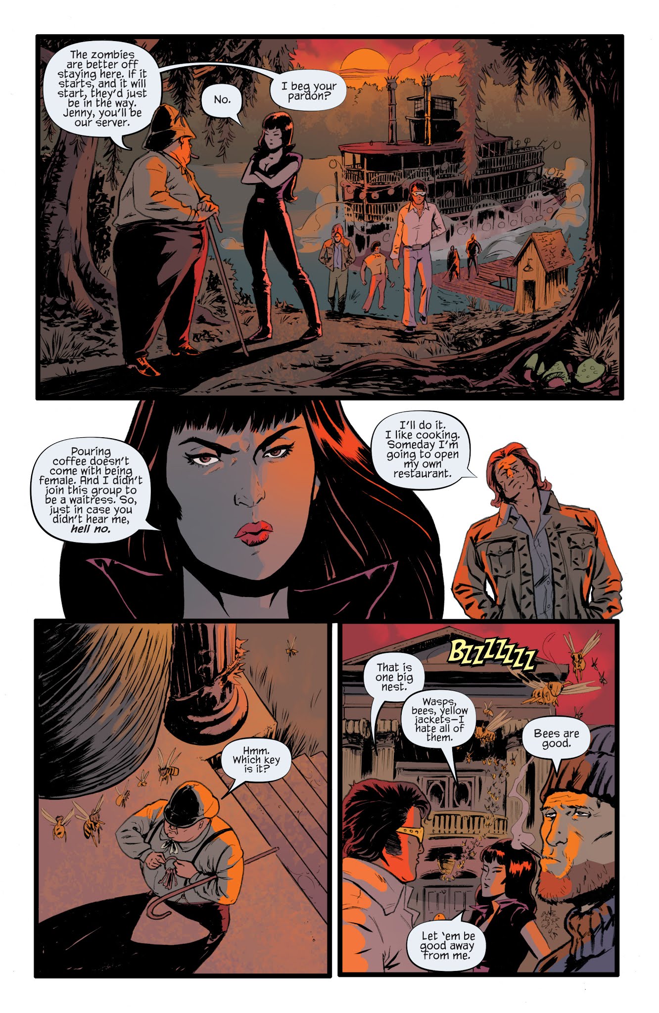 Read online Bubba Ho-Tep and the Cosmic Blood-Suckers comic -  Issue #2 - 4