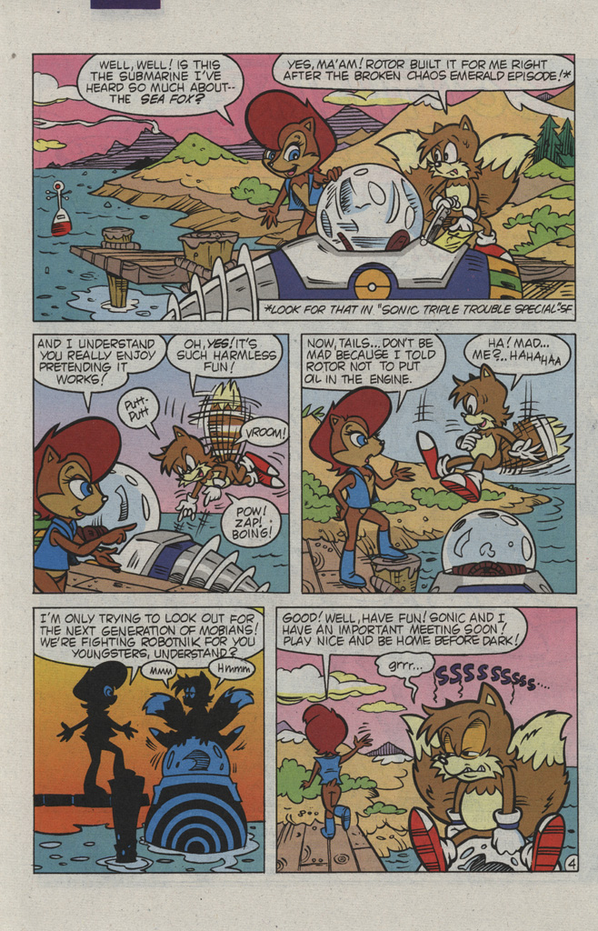 Read online Tails comic -  Issue #1 - 8