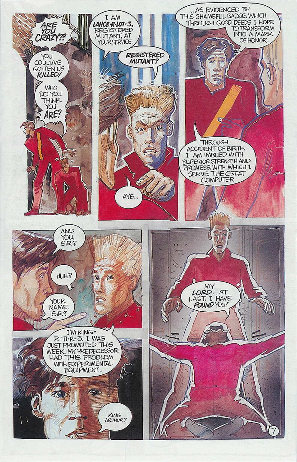 Read online Paranoia comic -  Issue #3 - 9