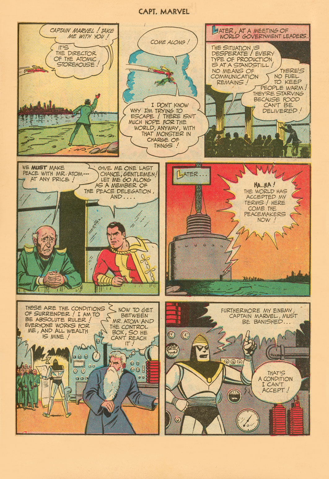Read online Captain Marvel Adventures comic -  Issue #90 - 47