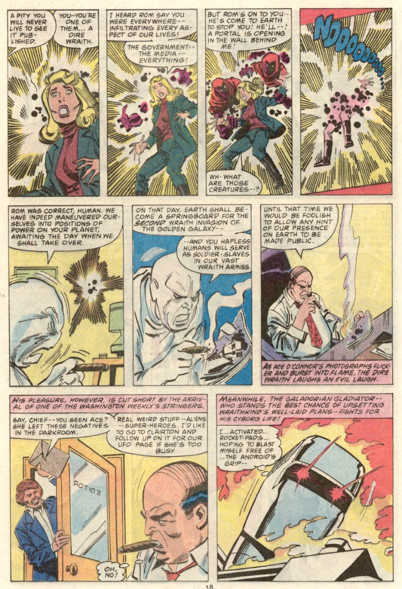 Read online ROM (1979) comic -  Issue #14 - 15