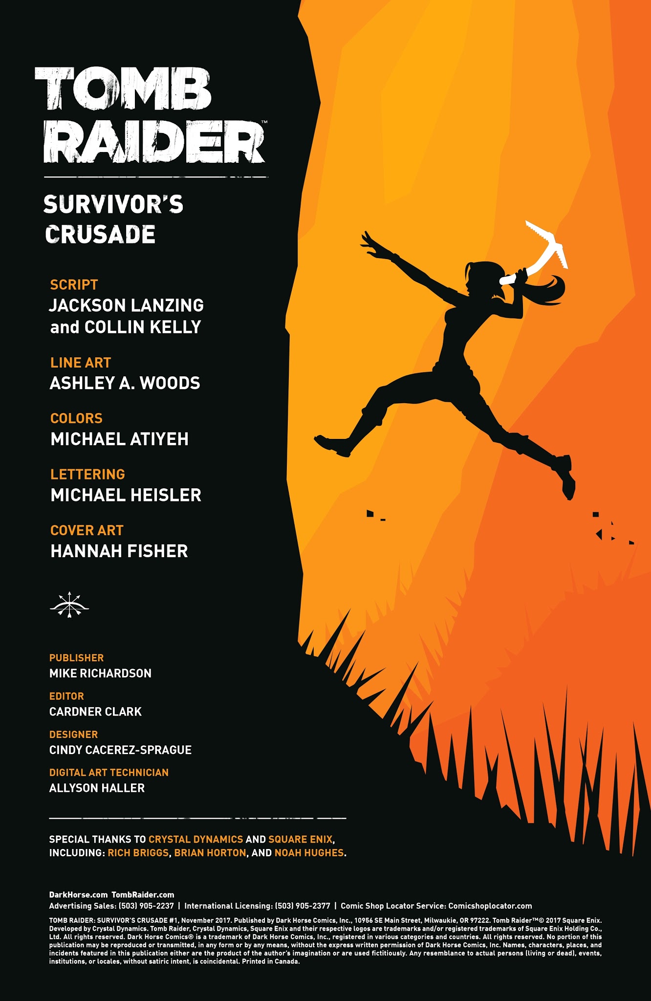 Read online Tomb Raider: Survivor's Crusade comic -  Issue #1 - 2